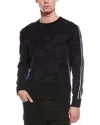 Bogner Soren Wool-blend Crewneck Sweater In Black
