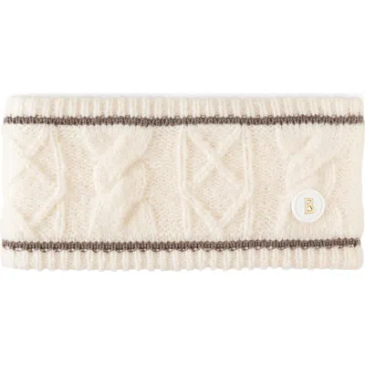 Bogner Sport Agnes Virgin Wool Headband In Off-white