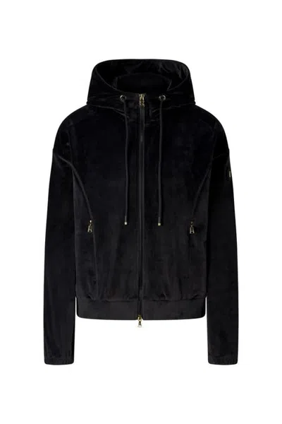Bogner Sport Francine Velvet Jacket In Black