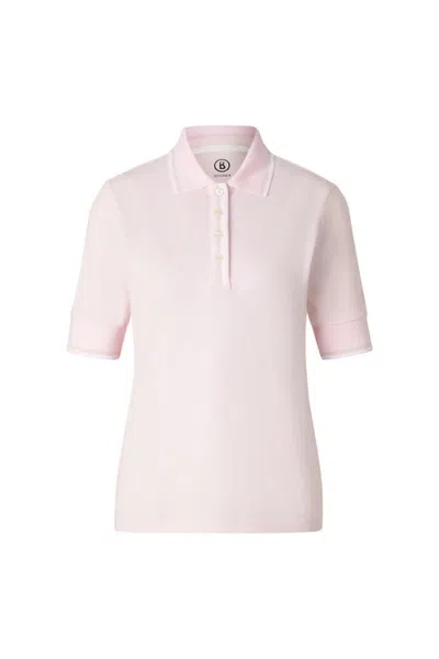 Bogner Sport Funktons Polo Shirt Elenor In Neutral
