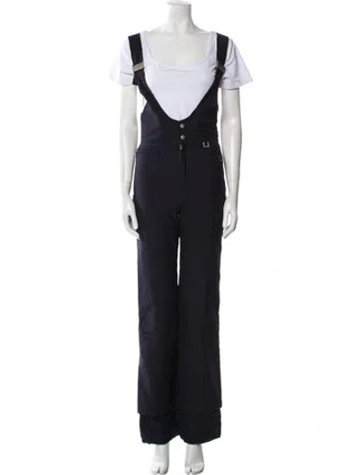 Pre-owned Bogner Square Neckline Jumpsuit In Blue