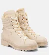 Bogner St Moritz Leather Lace-up Boots In Pink