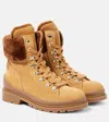 Bogner St. Moritz Suede Ankle Boots In Beige