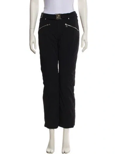Pre-owned Bogner Straight Leg Pants In Black