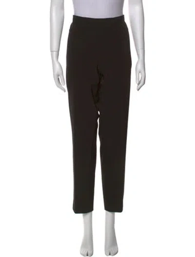Pre-owned Bogner Straight Leg Pants In Black