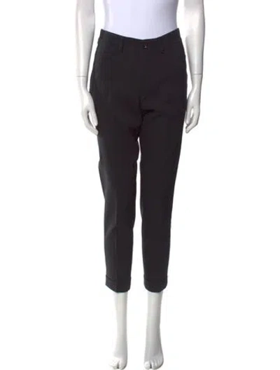Pre-owned Bogner Straight Leg Pants In Black