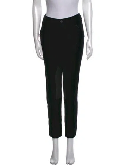 Pre-owned Bogner Straight Leg Pants In Black