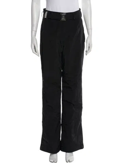 Pre-owned Bogner Straight Leg Pants In Black