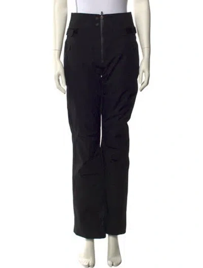 Pre-owned Bogner Straight Leg Pants In Black