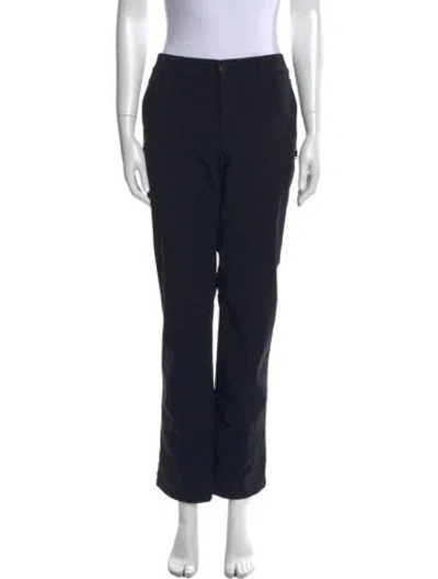Pre-owned Bogner Straight Leg Pants In Black