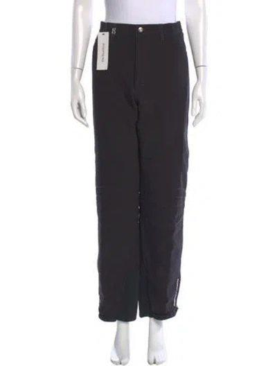 Pre-owned Bogner Straight Leg Pants In Black