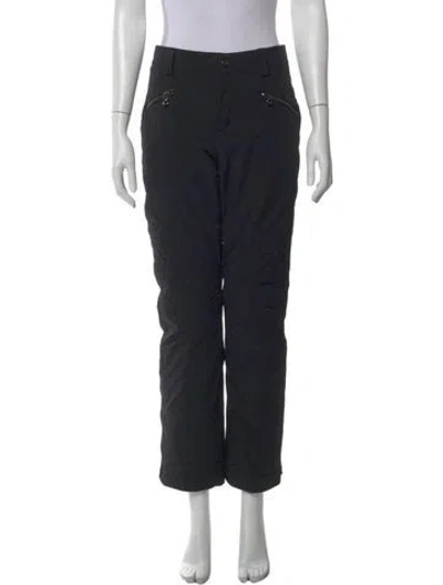 Pre-owned Bogner Straight Leg Pants In Black