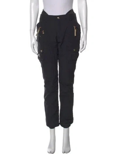 Pre-owned Bogner Straight Leg Pants In Black