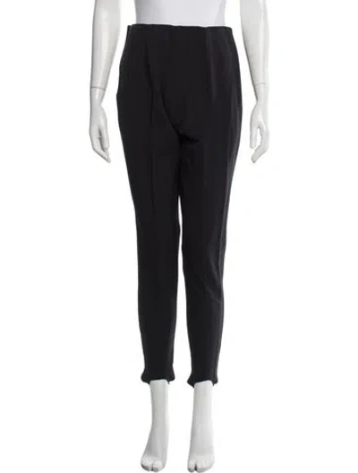 Pre-owned Bogner Straight Leg Pants In Black
