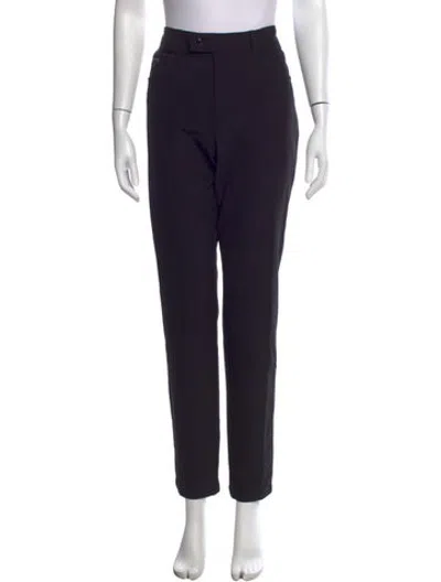 Pre-owned Bogner Straight Leg Pants In Black