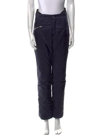 Pre-owned Bogner Straight Leg Pants In Blue