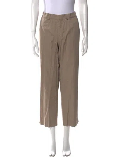 Pre-owned Bogner Straight Leg Pants In Brown