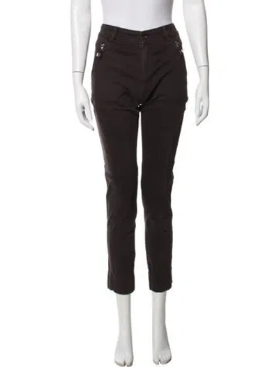 Pre-owned Bogner Straight Leg Pants In Brown