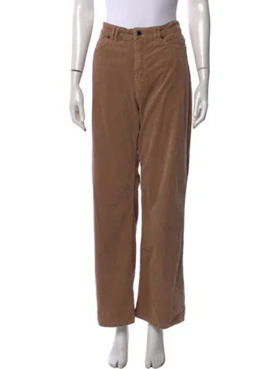 Pre-owned Bogner Straight Leg Pants In Brown