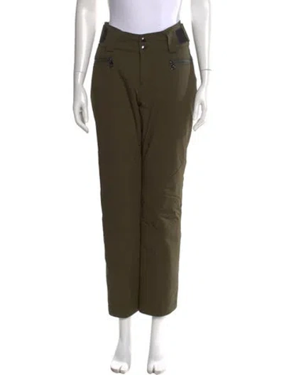 Pre-owned Bogner Straight Leg Pants In Green