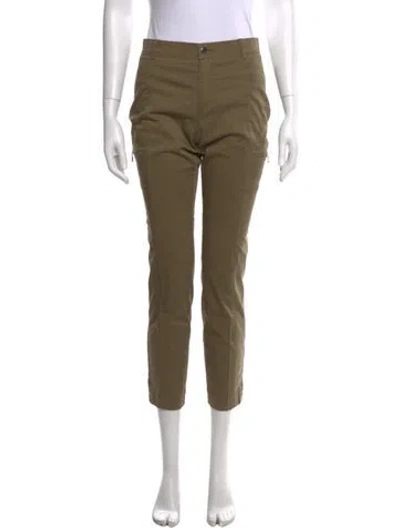 Pre-owned Bogner Straight Leg Pants In Green