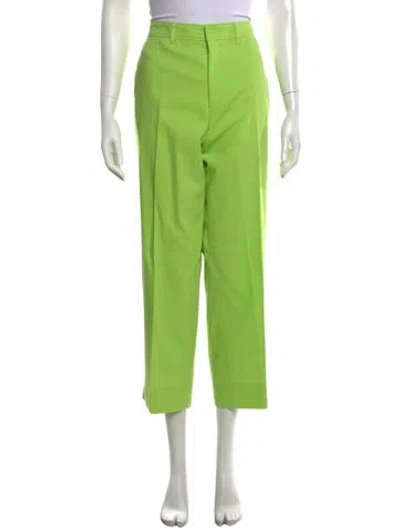 Pre-owned Bogner Straight Leg Pants In Green
