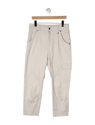 Pre-owned Bogner Straight Leg Pants In Neutral