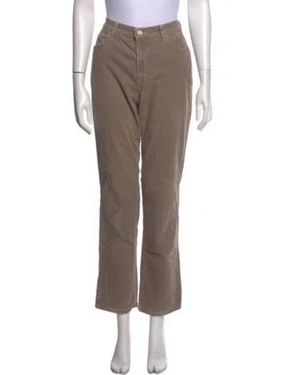 Pre-owned Bogner Straight Leg Pants In Neutrals