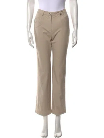 Pre-owned Bogner Straight Leg Pants In Neutrals