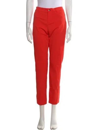 Pre-owned Bogner Straight Leg Pants In Orange