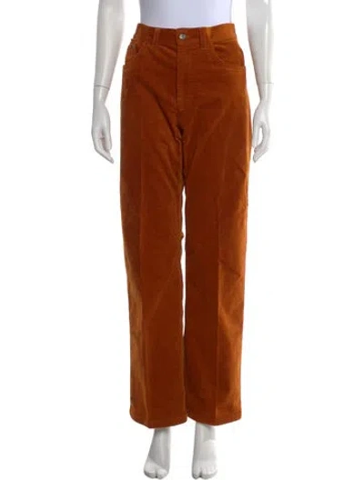 Pre-owned Bogner Straight Leg Pants In Orange