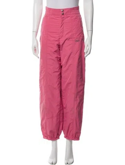 Pre-owned Bogner Straight Leg Pants In Pink