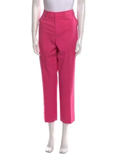 Pre-owned Bogner Straight Leg Pants In Pink