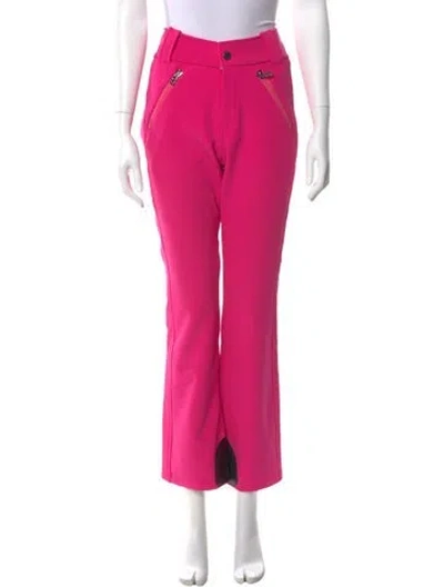Pre-owned Bogner Straight Leg Pants In Pink