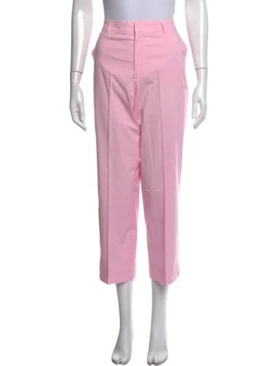 Pre-owned Bogner Straight Leg Pants In Pink