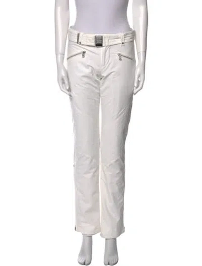 Pre-owned Bogner Straight Leg Pants W/ Tags In White