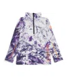 Bogner Chris Printed Half-zip Sweatshirt In Purple