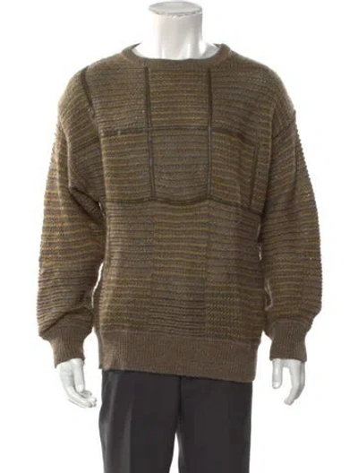 Pre-owned Bogner Striped Crew Neck Pullover In Multi
