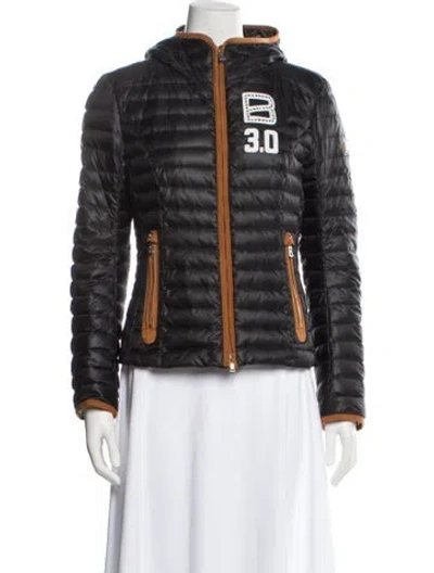 Pre-owned Bogner Striped Down Jacket In Multi