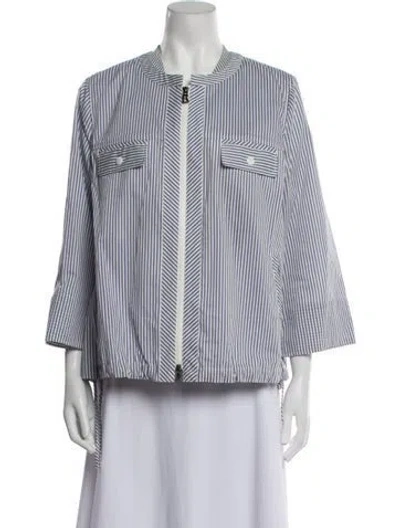 Pre-owned Bogner Striped Evening Jacket In Multi