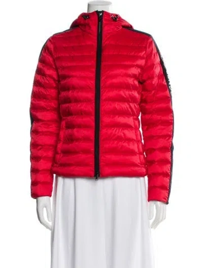 Pre-owned Bogner Striped Jacket In Red