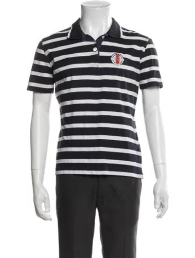 Pre-owned Bogner Striped Short Sleeve Shirt In Gray
