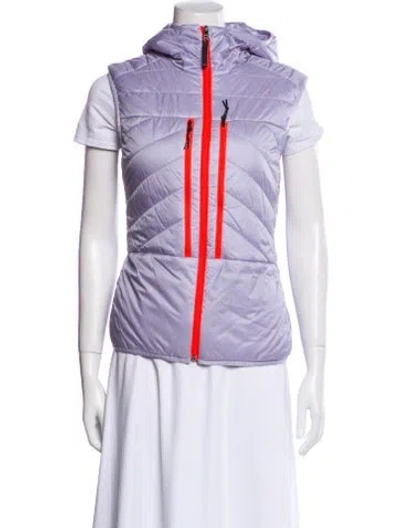 Pre-owned Bogner Striped Vest In Purple