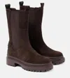 BOGNER SUEDE ANKLE BOOTS