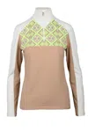 Bogner Technical Top - Beige In Brown