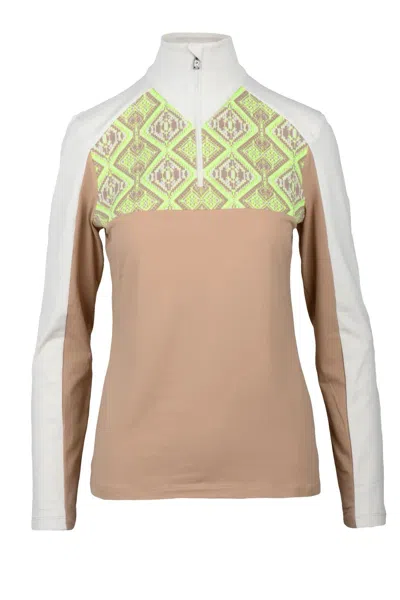 Bogner Technical Top - Beige In Brown