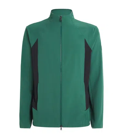 Bogner Technical Zip-up Jacket In Green