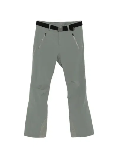 Bogner Thore-t Belted Ski Bottoms In Green
