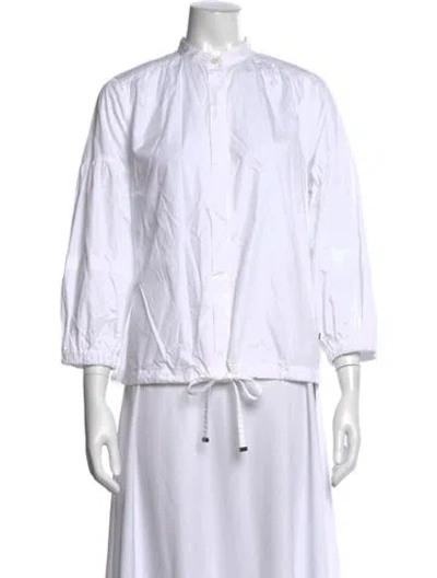 Pre-owned Bogner Three-quarter Sleeve Top In Neutral