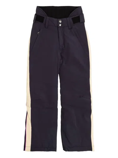 Bogner Tilde-t Stripe-detail Trousers In Blue